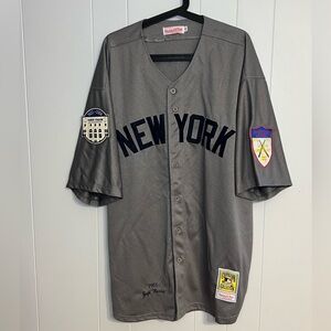 Mitchell & Ness Cooperstown New York Yankees Yogi Berra 1951 throwback‎ jersey